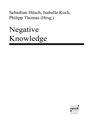 cover image of Negative Knowledge